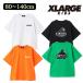  XLarge Kids s Ran tedoOG Gorilla задний принт короткий рукав Tee хлопок небо . материалы 80-140cm 9461225 XLARGE KIDS