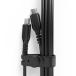 ���ϋv/�f���ۏ�18���� USB�[�d�������P�[�u�� 1.2m �u���b�N �V���R�[���f�ށyType-C - Type-C�z(AJ656) �֘A�摜1