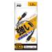 �ő�20V3A�i60W�j�Ή� �i�C�������b�V���P�[�u���̗p/�f���ۏ�18���� USB�[�d�������P�[�u�� 1.2m �u���b�N �yType-C - Type-C�z(AJ663�j �֘A�摜1