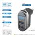 USB���d���BBluetooth FM�g�����X�~�b�^�[ �t���o���h USB-A�~2�|�[�g�t(KD250) �֘A�摜3