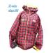 X-nixeksniks женский сноуборд жакет красный style в клетку M размер XN3720T14 спорт R2409-030
