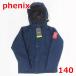  Phoenix мужчина . защищающий от холода жакет 140 темно-синий тысяч птица .. зимняя одежда. . вода обработка с хлопком стеганый пальто ребенок мужчина Phenix R2409-051
