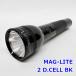 MAG-LITE 2 D.CELL BK 25.4cm 400g одиночный 1 батарейка 2 шт мигающий свет черный USA Maglite R2506-011