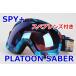 SPY PLATOON SABER голубой рисунок рама оттенок красного линзы защитные очки от снега запасной линзы имеется гибкий рама Spy R2510-025