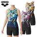  Arena женский to фитнес купальный костюм фитнес separe-tsu( покрытие задний * электрическая розетка накладка )