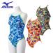  Mizuno swim lady's training swimsuit Exa - suit medium cut N2MAB265 for women long-lasting practice for 