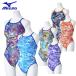  Mizuno плавание женский тренировка купальный костюм Exa - костюм medium cut N2MAC269 женский долговечный тренировка для 