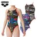  Arena женский тренировка купальный костюм тренировка One-piece ( открытый задний )SAR-4133W женский жесткий костюм долговечный тренировка для 