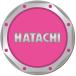 HATACHI( - tachi) двусторонний маркер (габарит) розовый 