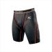 MIZUNO Mizuno Vaio механизм ( обятгивающие брюки sliding pants ) 96: черный x красный 