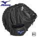  Mizuno для софтбола перчатка Will Drive голубой catcher mito/ для принимающего правый бросание ограничение черный 1AJCR35700
