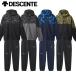  Descente Move спорт S.F.TECH SHIELD общий рисунок графика капот Logo полный Zip f-ti-& конический брюки-джоггеры DMMWJF23-DMMWJG23