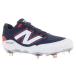  New balance бейсбол шиповки металлические принадлежности . включено тип FreshFormX3000v7 темно-синий / красный P кожа не возможно L3000RB7-2E