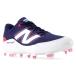  New balance бейсбол шиповки stud шиповки FreshForm3000v7 Molded темно-синий / красный P кожа не возможно PL3000H7-2E