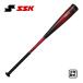 SSK подросток для софтбола bat MMJr верх черный × красный SBB5079TP