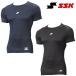 SSK SCB low шея короткий рукав Fit нижняя рубашка SCB024LH