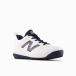 New balance бейсбол для тренировочная обувь Junior для 4040v8 YouthTurfTrainer белый / темно-синий Y40405PG-W
