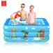  винил бассейн воздушный бассейн детский для бытового использования 2 человек предназначенный салон уличный сборка простой compact место хранения тепловая защита 4 угол .pvc многоцветный 