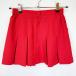 [ б/у ] Yonex плиссировать юбка W64 красный женский YONEX юбка теннис одежда 