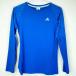 [ б/у ] Adidas W ACTIVETRAINING корпус нагрев футболка с длинным рукавом M колледж Royal S04718 женский ADIDAS спорт одежда теннис 