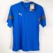 [ б/у * не использовался товар ] Puma рубашка с коротким рукавом p Ractis рубашка DRYCELL / SLIM FIT M голубой 658109 02 мужской PUMA футбол футзал 