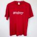 [ б/у ] and ro игра рубашка короткий рукав футболка JTTA M красный женский andro форма настольный теннис одежда 