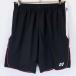 [ б/у * не использовался товар ] Yonex шорты L черный 15125 унисекс YONEX теннис бадминтон одежда 