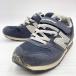 [ б/у ] New balance KV996 23cm темно-синий Kids NEW BALANCE спортивные туфли Junior 