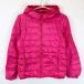 [ б/у ] Uniqlo Ultra свет down парка M розовый 146393 женский UNIQLO