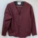 [ б/у ]STILL BY HAND стойка rubai рука V шея кнопка-застежка кардиган 48 вино CS0484 мужской 