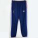 [ б/у ] Adidas Франция представитель грузовик брюки обратная сторона сетка L темно-синий мужской ADIDAS разогрев тренировка одежда футбол 