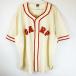 [ б/у ]EBBETS FIELD FLANNELS Hiroshima Toyo Carp переиздание форма #6 Vintage XXXLebetsu поле фланель zNPB Professional Baseball 