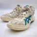 [ б/у ] Asics гель обруч GELHOOP V17 XS 25cm белый × зеленый 1063A111 asics баскетбол обувь bashu