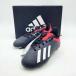 [ б/у * не использовался товар ] Adidas X 18.4 AI1 футбол шиповки 17cm черный красный BB9378 ADIDAS.. земля, искусственный газон 