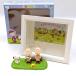 [ б/у ]PEANUTS фоторамка Snoopy Charlie * Brown SY71676B Peanuts 