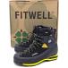 [ б/у * не использовался товар ]FITWELL Fit well HERO герой UK8 черный / желтый мужской походная обувь альпинизм обувь 