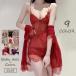  baby doll 2 позиций комплект свободная домашняя одежда женский sexy Ran Jerry топ One-piece V шея гонки вышивка кружевная лента .. чувство kala шероховатость 