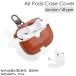 AirPods кейс покрытие защитный корпус слуховай аппарат кейс брелок для ключа kalabina падение предотвращение AirPods no. 1~ no. 3 поколение AirPodsPro1/2