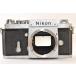 * утиль * Nikon Nikon F корпус серебряный искатель нет плёнка однообъективный зеркальный камера J2601025