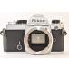 * утиль * Nikon Nikon FM корпус серебряный + MF-12 плёнка однообъективный зеркальный камера J2602056