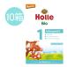 10 шт x 400g Holle ho re органический Step 1 мука молоко 0 месяцев ~6 месяцев 