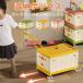  игрушка место хранения box игрушка box игрушка место хранения крышка имеется с роликами . кейс для хранения в машине накладывающийся ребенок игрушка игрушка машина держать рука имеется 