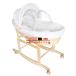  baby корзина для малышей Koo вентилятор колыбель кровать futon имеется из дерева детская люлька подставка имеется натуральный младенец ..