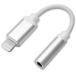  подсветка 3.5mm наушники Jack адаптер серебряный Apple официальный одобрено товар HIDISC HD-LHAASV/0401 / бесплатная доставка почтовая доставка отметка ..