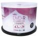 DVD-R Ͽ ӥǥ 50 4.7GB ԥɥ륱 CPRMб16® ۥ磻ȥ磻ɰб Lazos L-CP50P/2624