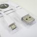 ޥUSB microUSB֥1m  ޥ/֥åȹ®/ǡ̿ HIDISC HD-MCC1WH/1231