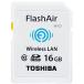 TOSHIBA Toshiba беспроводной LAN установка SDHC карта FlashAir W-03 16GB Class10 параллель импортные товары THN-NW03W0160C6 [ параллель импортные товары ]