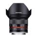 SAMYANG ñ�������ѥ�� 12mm F2.0 �֥�å� �ե��ե���� X�� APS-C��