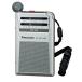 Panasonic FM/AM 2 частота ходить на работу радио серебряный RF-NA17RA-S
