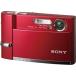 SONY цифровой фотоаппарат Cyber-Shot( Cyber Shot ) T50 720 десять тысяч пикселей красный DSC-T50 R